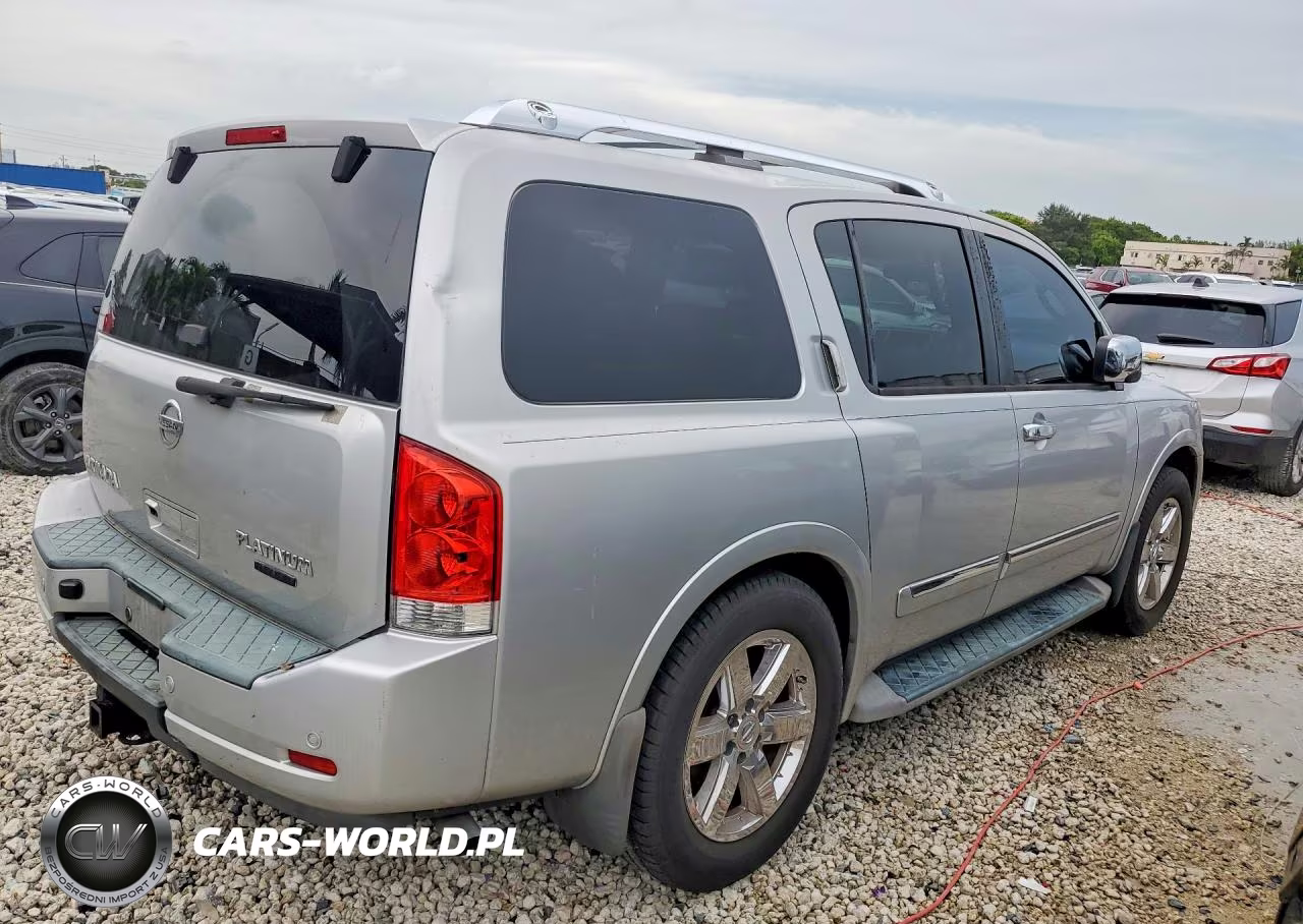 2010 Nissan Armada Platinum VIN:5N1BA0NF8AN607508 - 3
