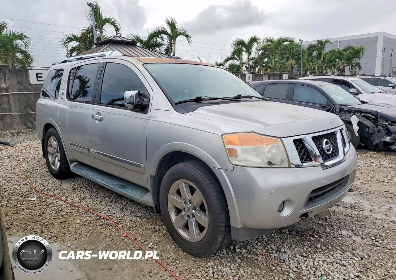 2010 Nissan Armada Platinum VIN:5N1BA0NF8AN607508 - 4