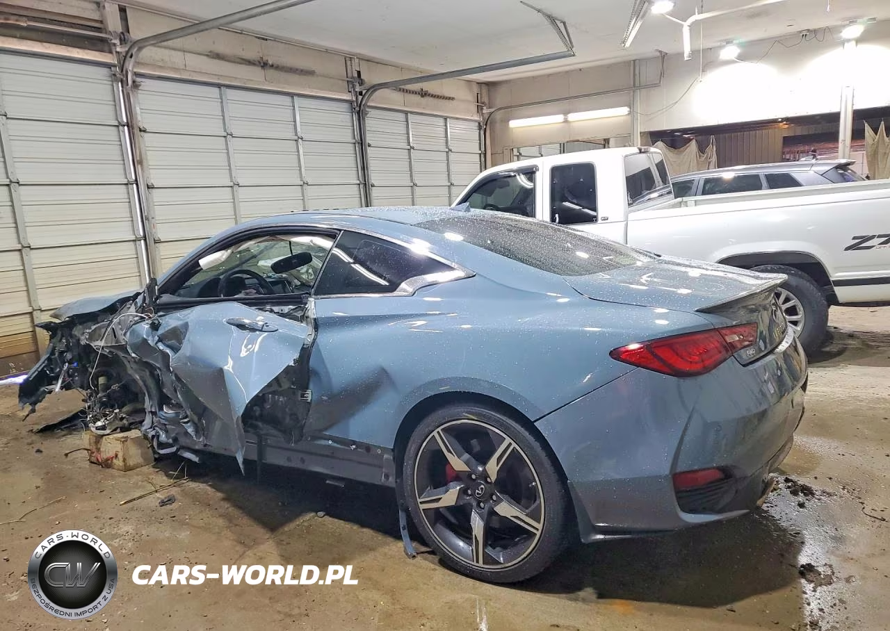2021 Infiniti Q60 Red Sport 400 VIN:JN1FV7LL0MM560483 - 2