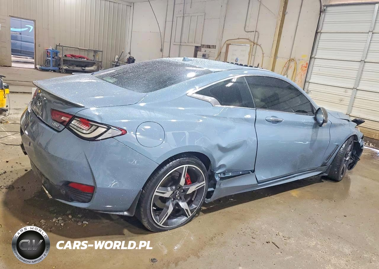 2021 Infiniti Q60 Red Sport 400 VIN:JN1FV7LL0MM560483 - 3