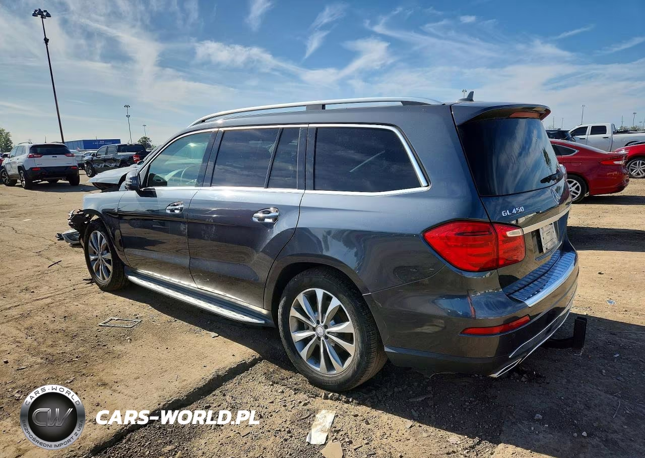 2015 Mercedes-Benz Gl 450 4Matic VIN:4JGDF6EE5FA507143 - 2
