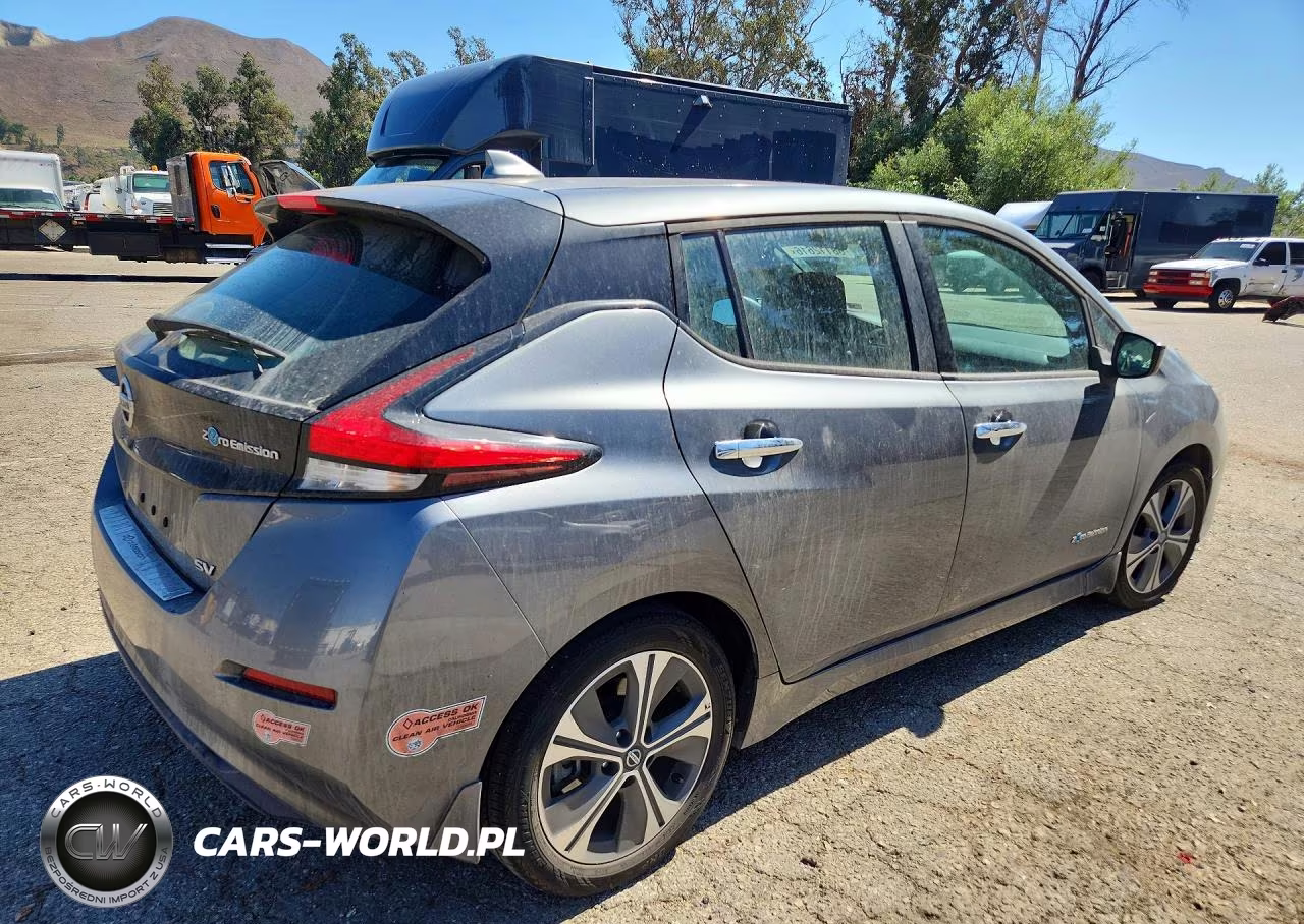 2019 Nissan Leaf Sv VIN:1N4AZ1CP5KC313058 - 3