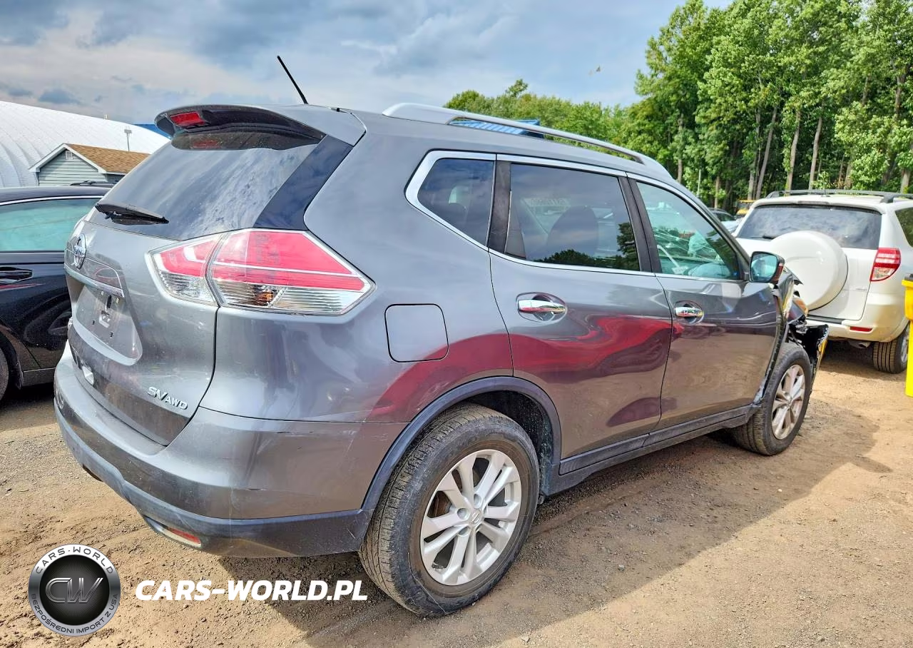 2016 Nissan Rogue Sv VIN:5N1AT2MV5GC812802 - 3