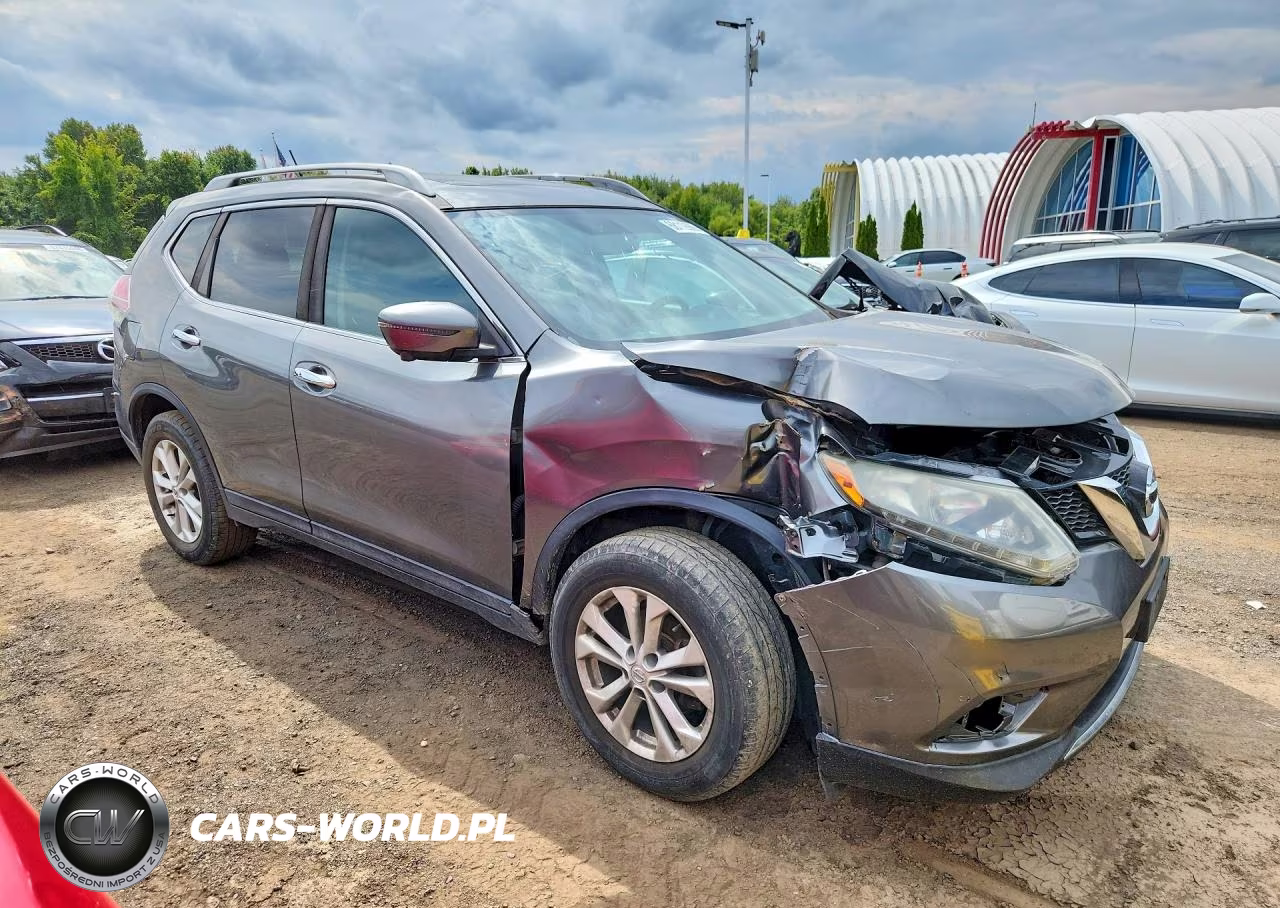 2016 Nissan Rogue Sv VIN:5N1AT2MV5GC812802 - 4