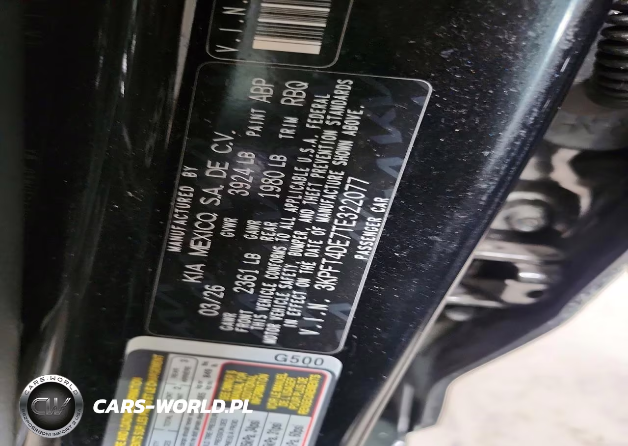 2026 Kia K4 Lxs VIN:3KPFT4DE7TE322077 - 12
