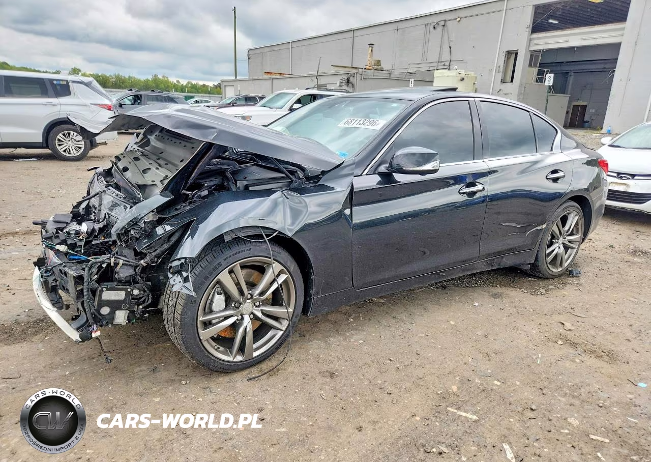 2017 Infiniti Q50 3.0T Sport VIN:JN1EV7ARXHM831560 - 1