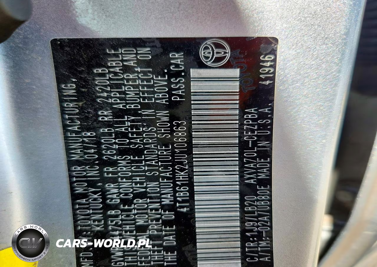 2018 Toyota Camry Xse VIN:4T1B61HK2JU106863 - 12