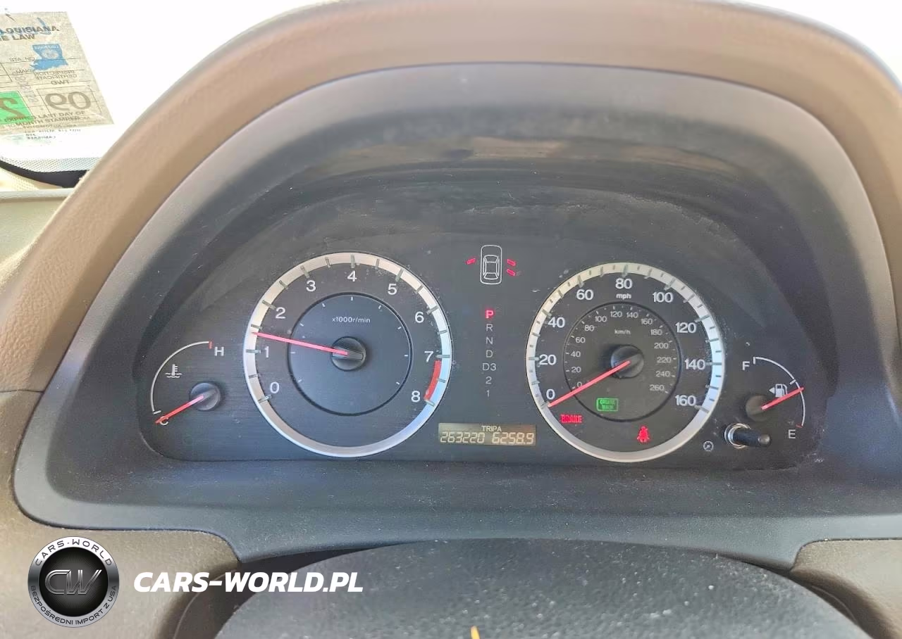2008 Honda Accord Exl VIN:1HGCP26878A089591 - 9