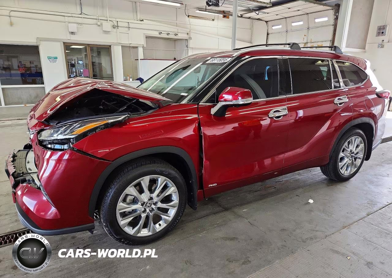 2025 Toyota Highlander Hybrid Limited VIN:5TDXBRCH2SS674679 - 1