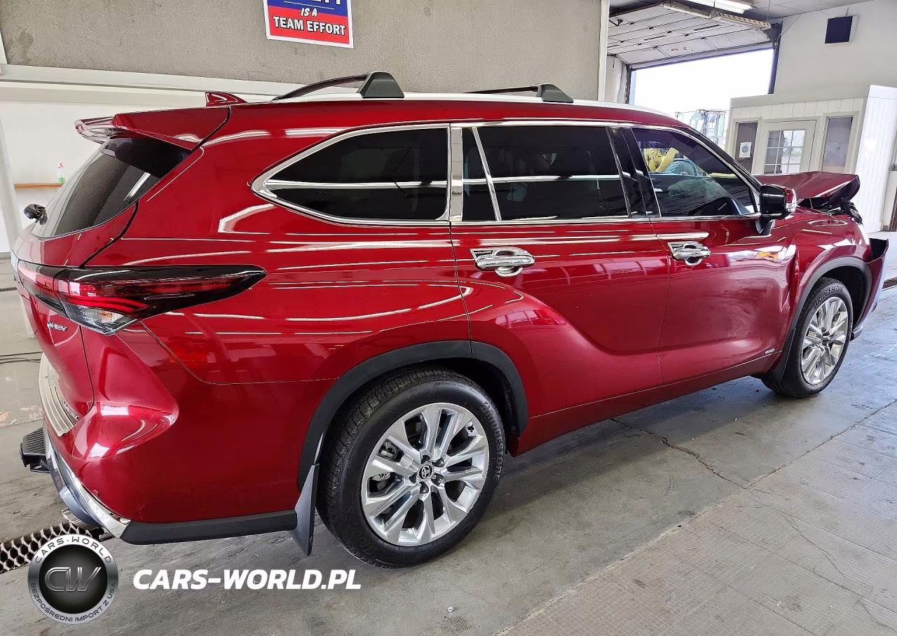 2025 Toyota Highlander Hybrid Limited VIN:5TDXBRCH2SS674679 - 3