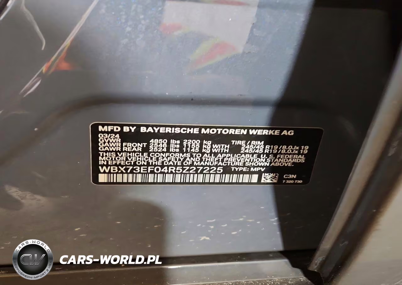2024 BMW X1 xDrive28I VIN:WBX73EF04R5Z27225 - 14