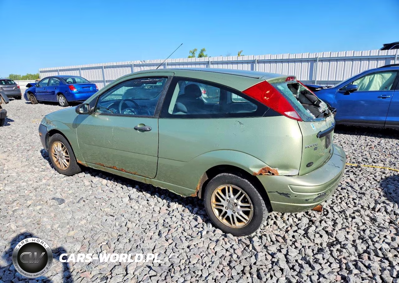 2007 Ford Focus Zx3 VIN:1FAHP31N37W233670 - 2