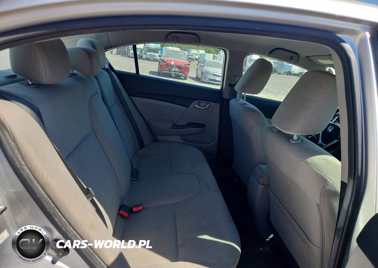 2013 Honda Civic Lx VIN:19XFB2F5XDE041154 - 10