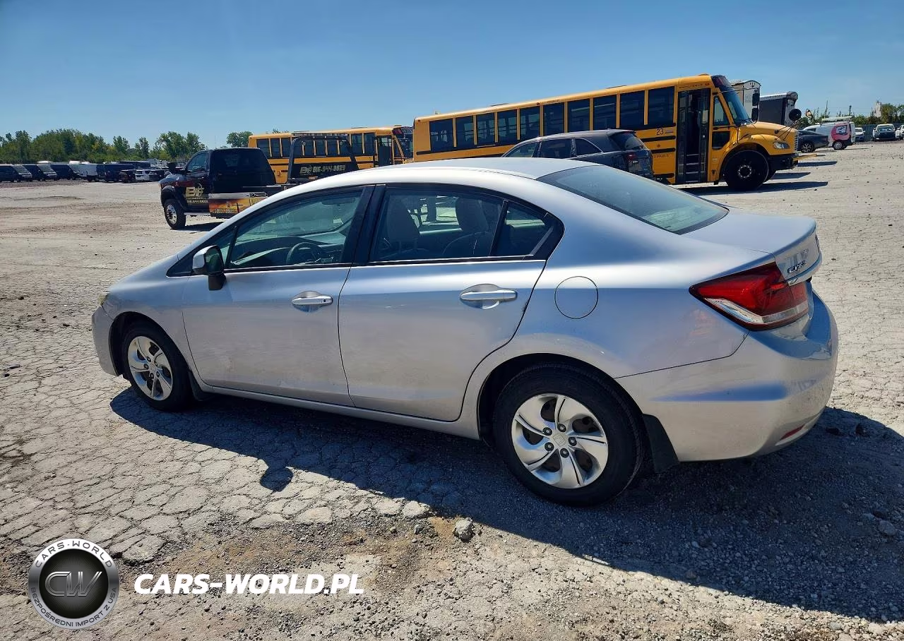 2013 Honda Civic Lx VIN:19XFB2F5XDE041154 - 2