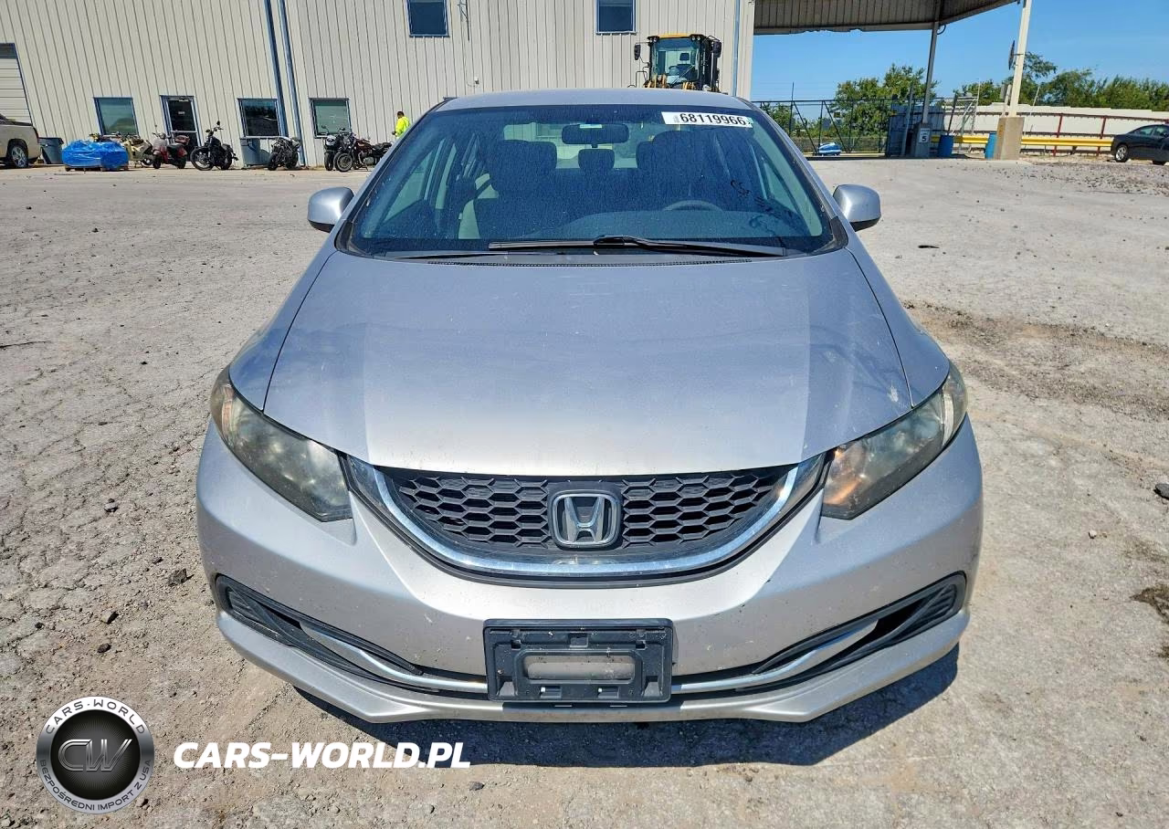 2013 Honda Civic Lx VIN:19XFB2F5XDE041154 - 5