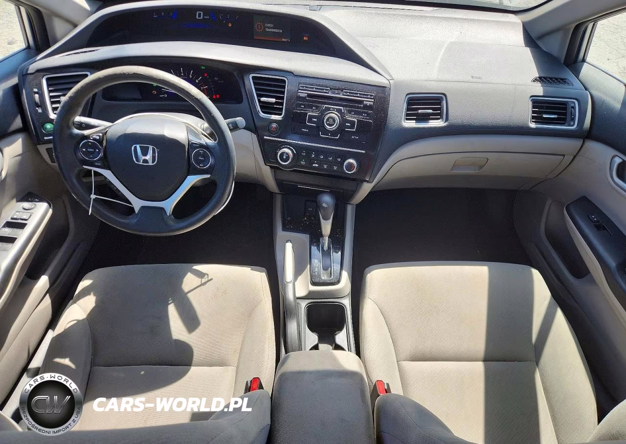 2013 Honda Civic Lx VIN:19XFB2F5XDE041154 - 8