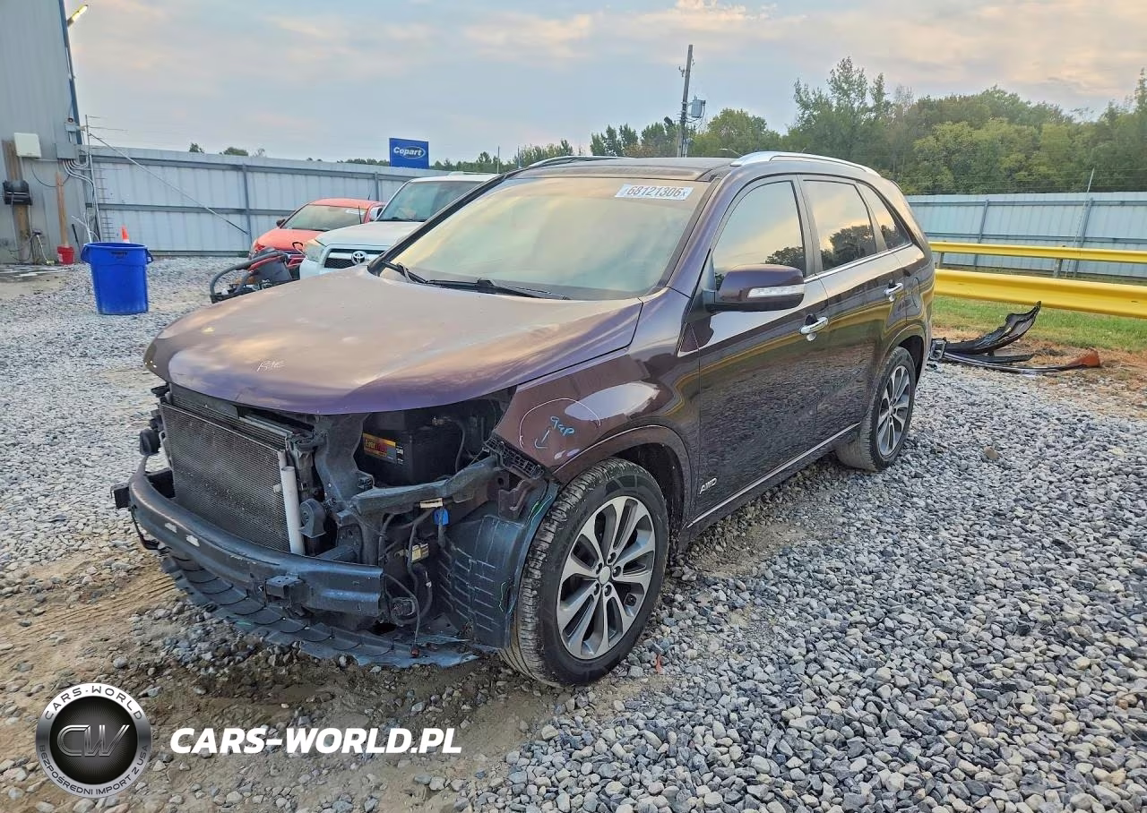 2014 Kia Sorento Sx VIN:5XYKWDA73EG465674 - 1