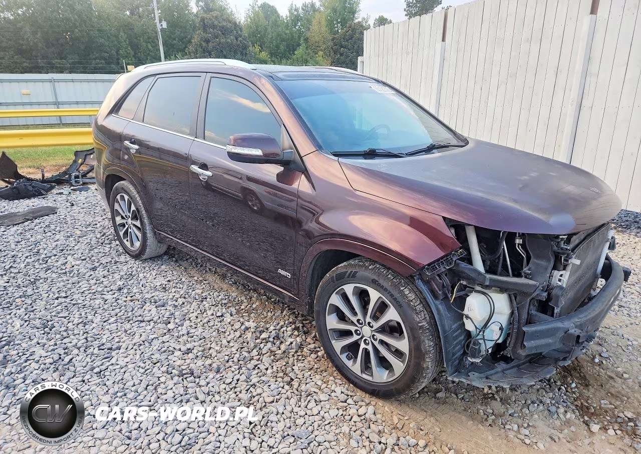 2014 Kia Sorento Sx VIN:5XYKWDA73EG465674 - 4