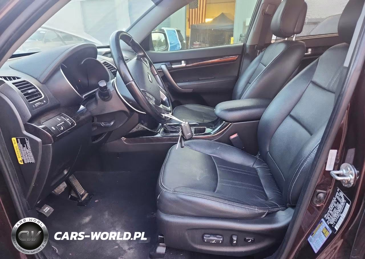 2014 Kia Sorento Sx VIN:5XYKWDA73EG465674 - 7