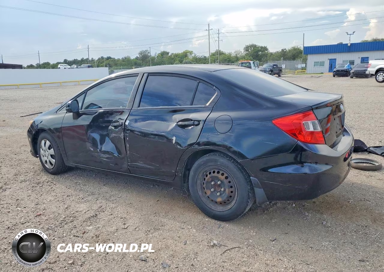 2012 Honda Civic Lx VIN:2HGFB2F54CH564061 - 2