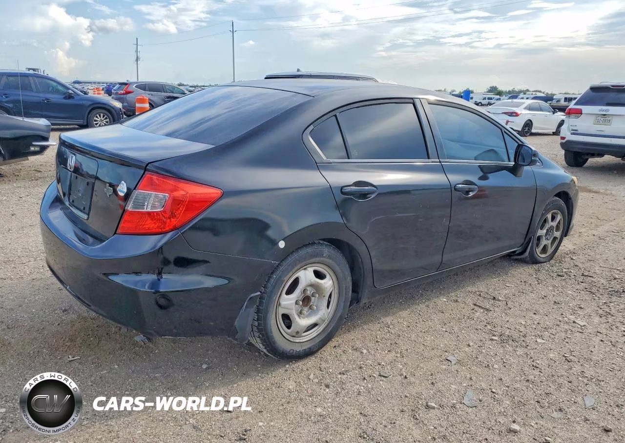 2012 Honda Civic Lx VIN:2HGFB2F54CH564061 - 3