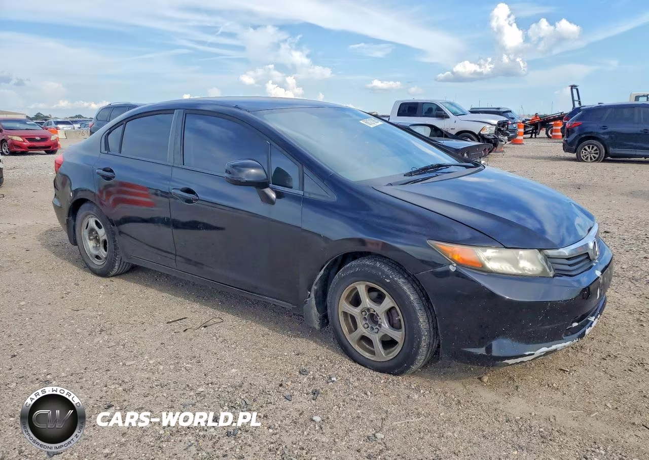 2012 Honda Civic Lx VIN:2HGFB2F54CH564061 - 4