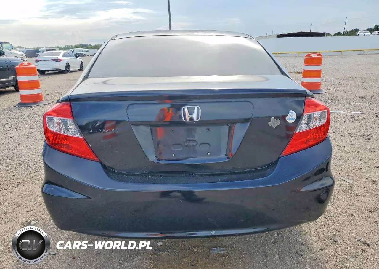 2012 Honda Civic Lx VIN:2HGFB2F54CH564061 - 6