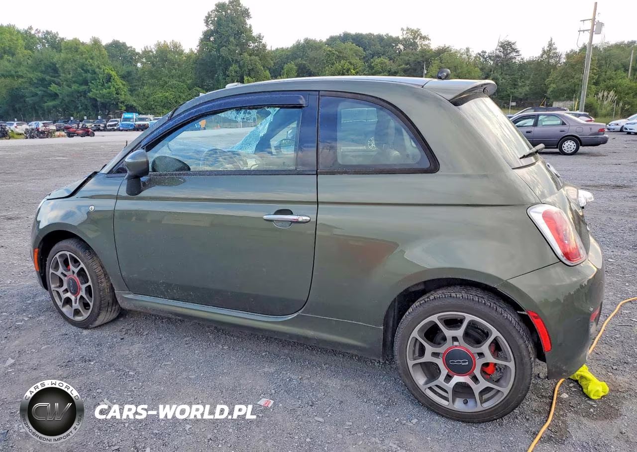 2015 Fiat 500 Sport VIN:3C3CFFBRXFT579783 - 2
