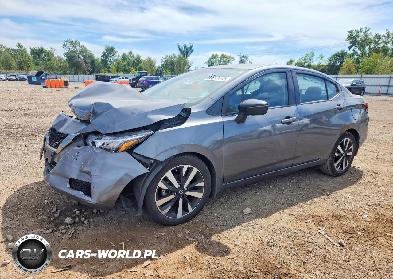 2022 Nissan Versa Sr VIN:3N1CN8FV6NL866279 - 1