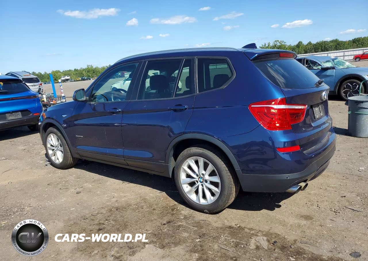 2016 BMW X3 xDrive28I VIN:5UXWX9C50G0D77991 - 2