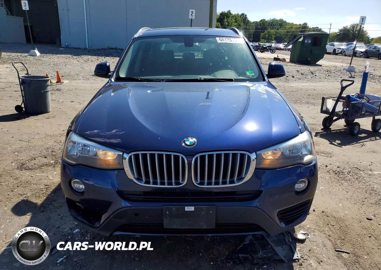 2016 BMW X3 xDrive28I VIN:5UXWX9C50G0D77991 - 5