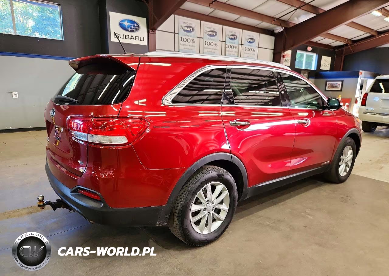 2017 Kia Sorento Lx V6 VIN:5XYPGDA54HG191990 - 3
