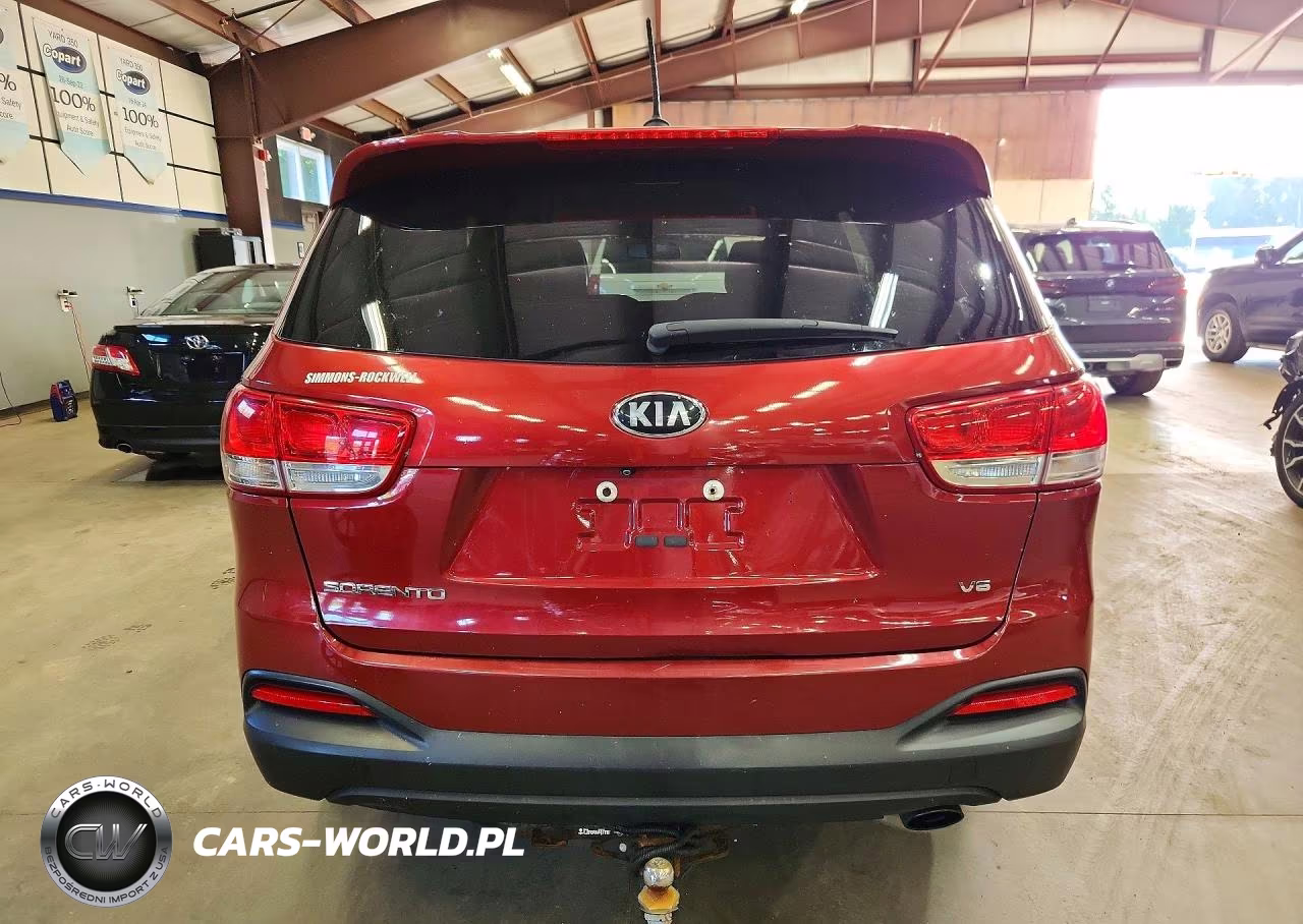 2017 Kia Sorento Lx V6 VIN:5XYPGDA54HG191990 - 6