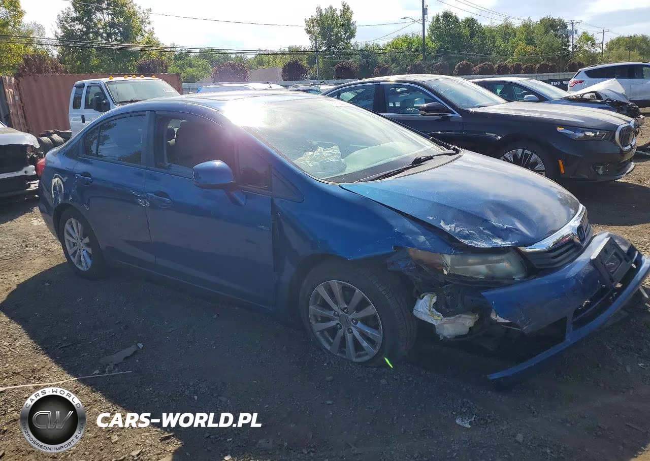 2012 Honda Civic Ex VIN:2HGFB2F84CH536951 - 4