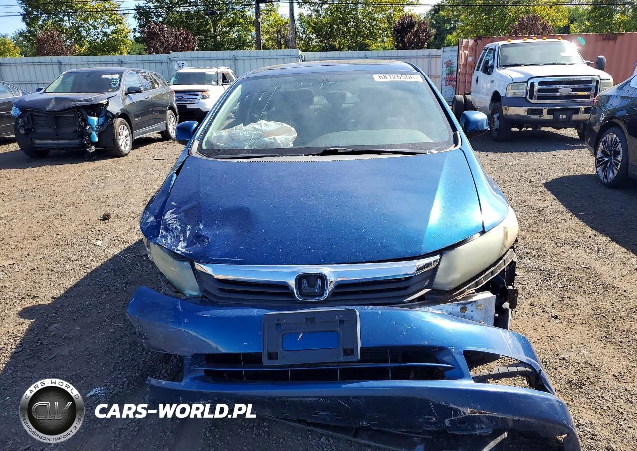 2012 Honda Civic Ex VIN:2HGFB2F84CH536951 - 5