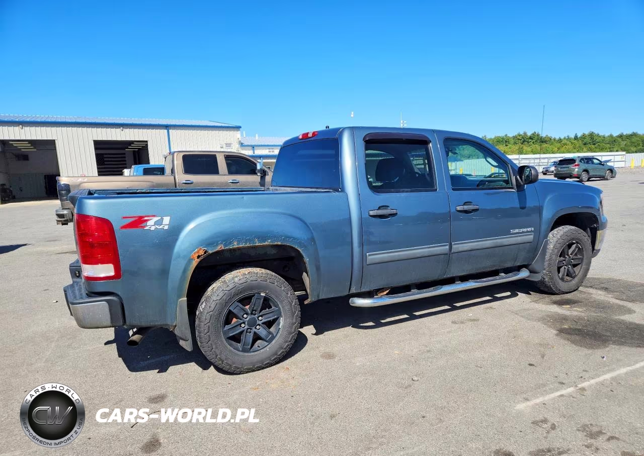 2012 GMC Sierra K1500 Sle VIN:3GTP2VE73CG158991 - 3