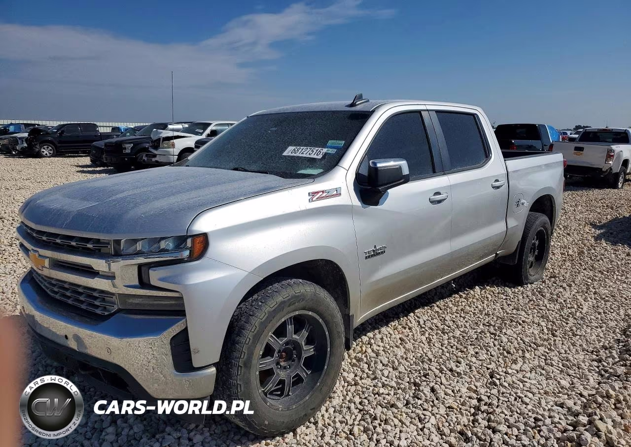 2019 Chevrolet Silverado K1500 Lt VIN:3GCUYDED1KG294570 - 1