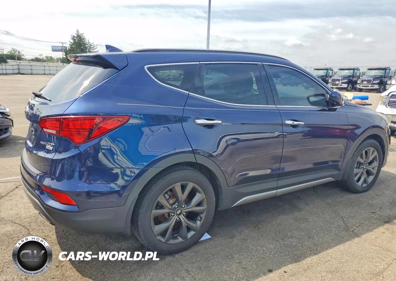 2017 Hyundai Santa Fe Sport 2.0T Ultimate VIN:5XYZW4LA1HG456452 - 3