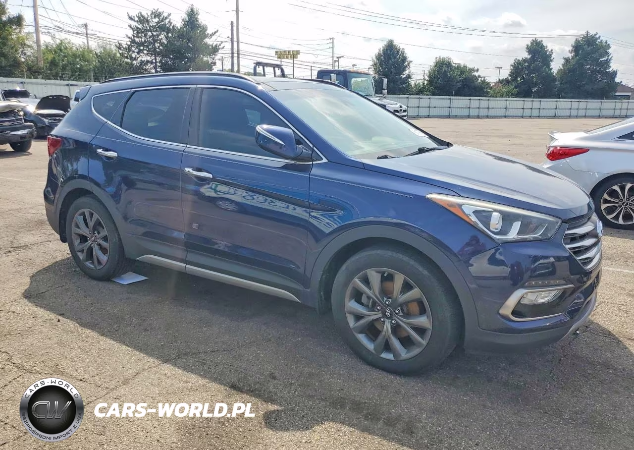 2017 Hyundai Santa Fe Sport 2.0T Ultimate VIN:5XYZW4LA1HG456452 - 4