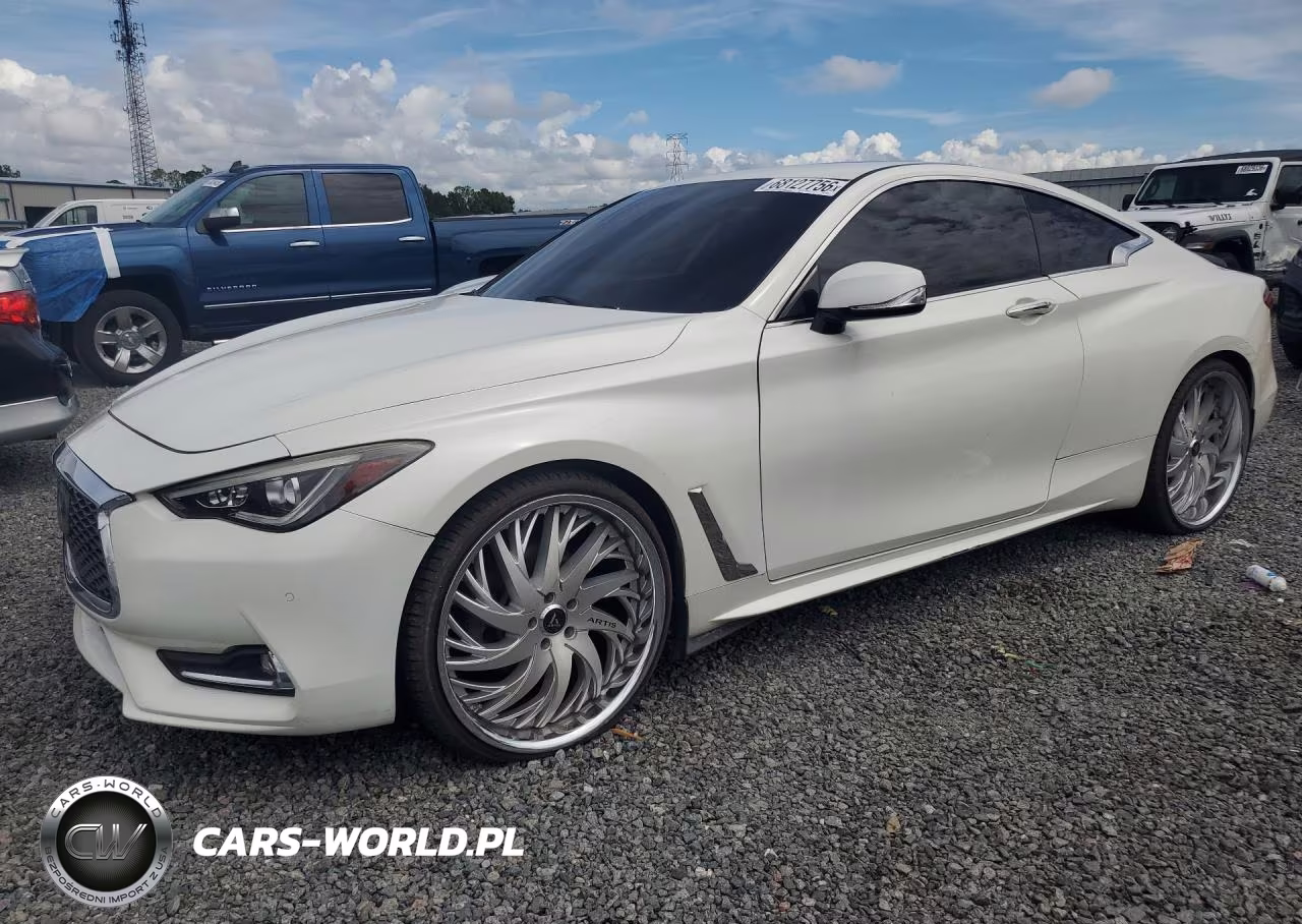 2017 Infiniti Q60 3.0T Premium VIN:JN1EV7ELXHM553202 - 1