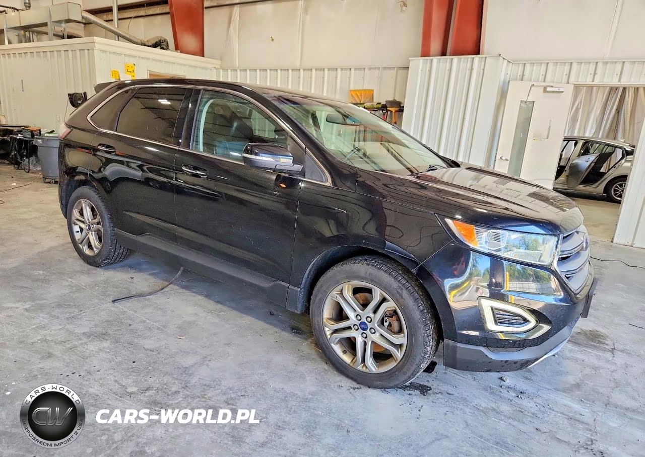 2017 Ford Edge Titanium VIN:2FMPK4K96HBB11914 - 4
