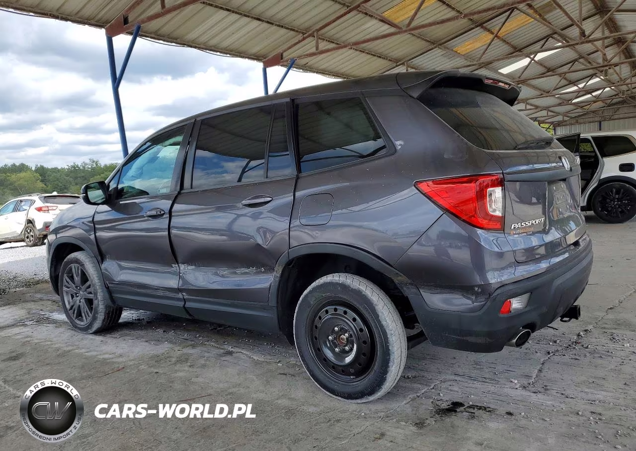 2019 Honda Passport Exl VIN:5FNYF8H50KB019118 - 2