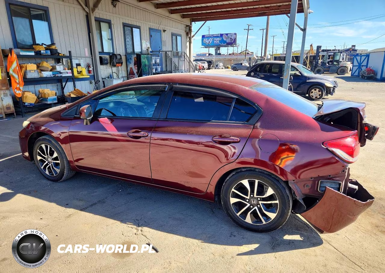 2015 Honda Civic Lx VIN:2HGFB2F5XFH539458 - 2