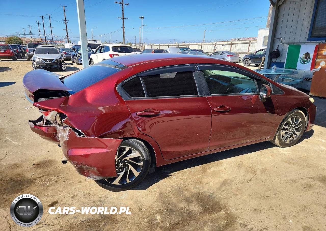2015 Honda Civic Lx VIN:2HGFB2F5XFH539458 - 3