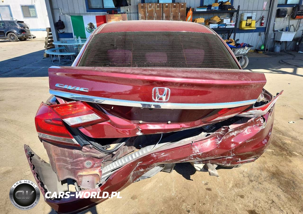 2015 Honda Civic Lx VIN:2HGFB2F5XFH539458 - 6