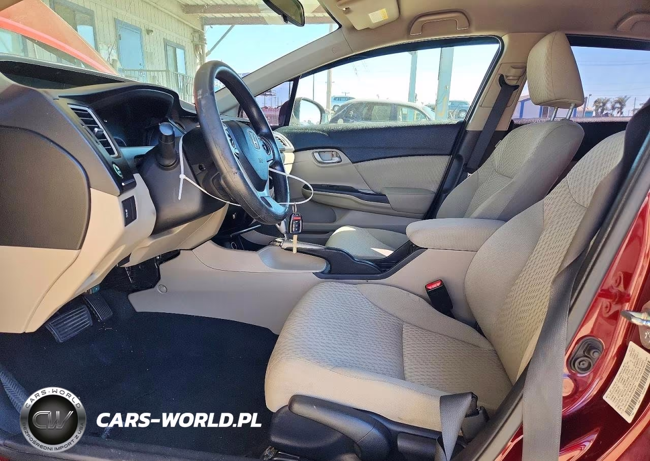 2015 Honda Civic Lx VIN:2HGFB2F5XFH539458 - 7