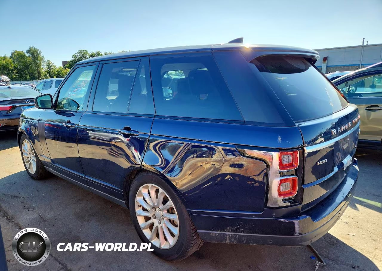 2019 Land Rover Range Rover Hse VIN:SALGS2SV3KA520308 - 2