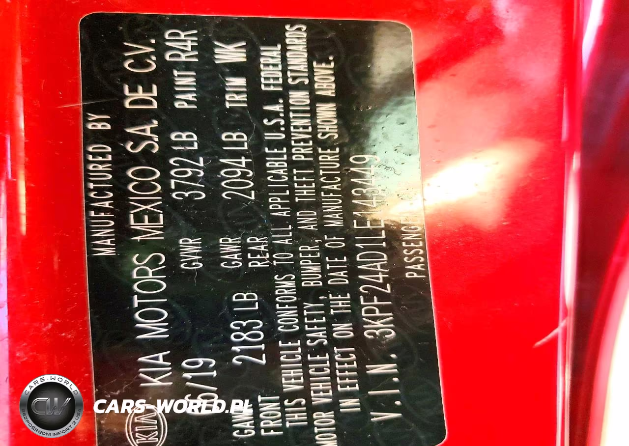 2020 Kia Forte Lxs VIN:3KPF24AD1LE143449 - 12