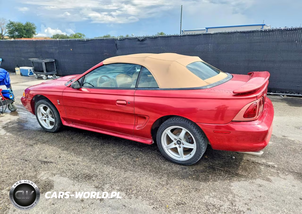 1998 Ford Mustang Cobra VIN:1FAFP46V0WF178728 - 2