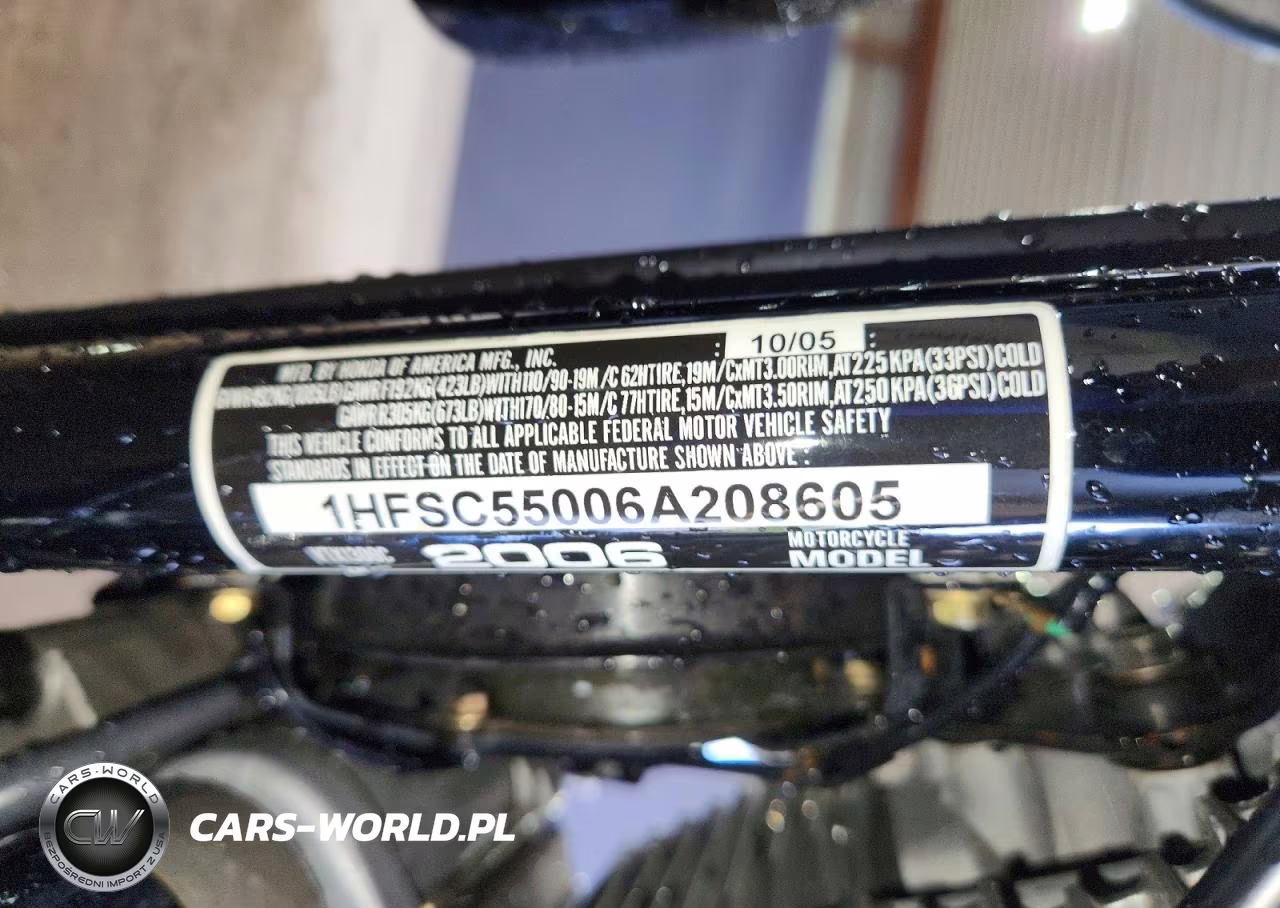 2006 Honda Vtx1300 C VIN:1HFSC55006A208605 - 10